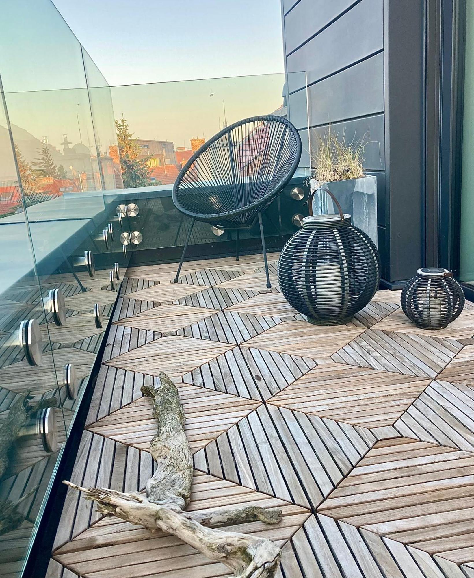 Apartman Se Saunou A Terasou S Vyhledem Na Brno Extérieur photo